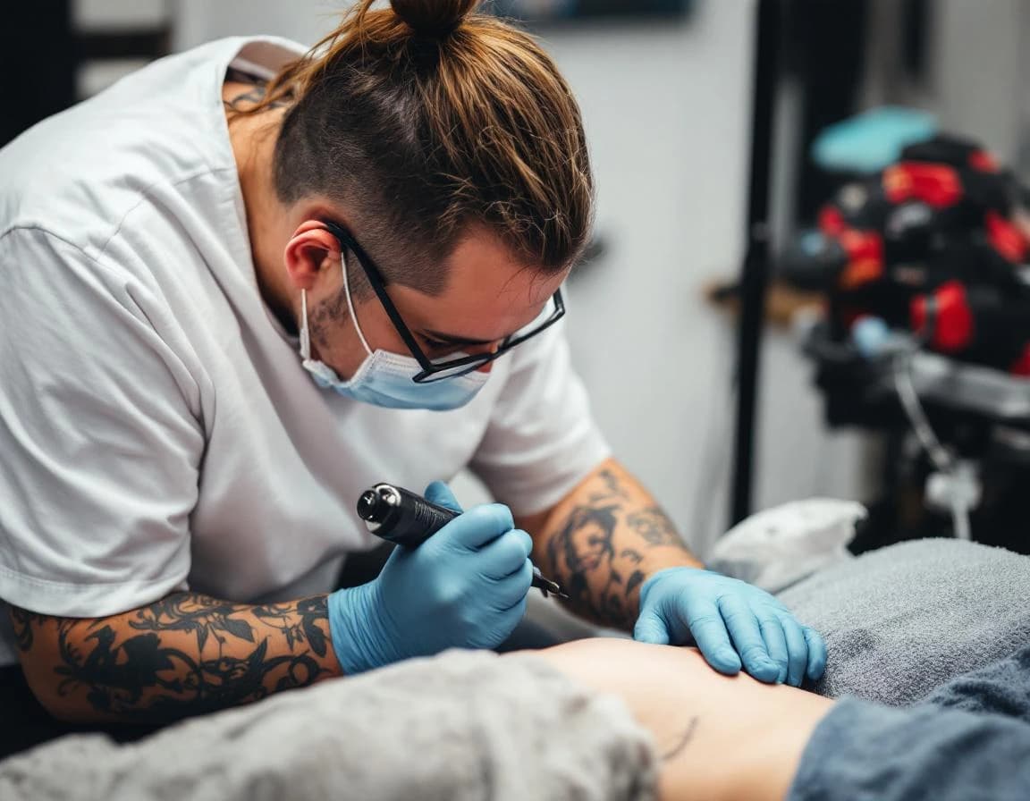 Arm Tattoos - AI tattoo design placement example