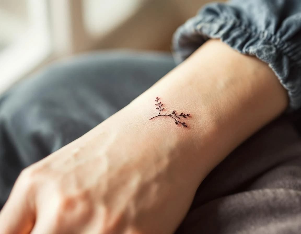 Wrist & Hand Tattoos - AI tattoo design placement example